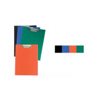Клипборд (планшет) А4,черн.,т.синий,зеленый, красный PVC, BUROMAX  